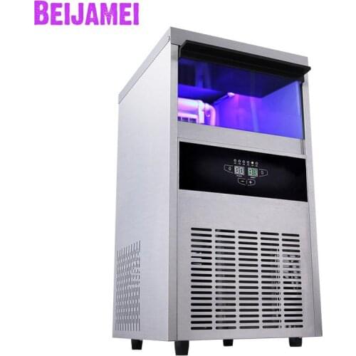 BEIJAMEI 2020 New Fast Ice-Making Machines Commercial Electric Ice Maker Machine To Make Ice Cubes