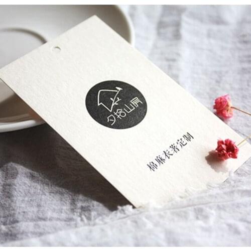 Free shipping 300gsm paper custom tags swing tag personalizedtag design clothing tags
