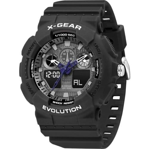 Luxury Fashion Mens Gshock Watches G Shok Stainless Steel Sport Chronograph Waterproof shock Multifunction Analog Digital Watch