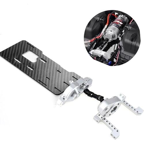 Pre-Gearbox Motor Front V8 Engine Kit for 1/10 TRAXXAS TRX4 Defender Bronco Tactical Unit RC Car Parts Accessories