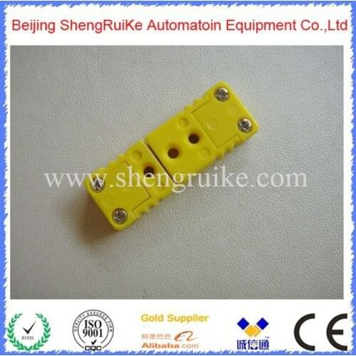 Male and Female Miniature Thermocouple Connector K