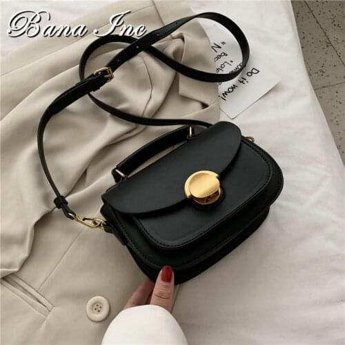 Fashion Female Bag Tide Simple Wild White Solid Color Women Shoulder Bag Small Leisure Lady Cross Body Bag Mobile Phone Wallet