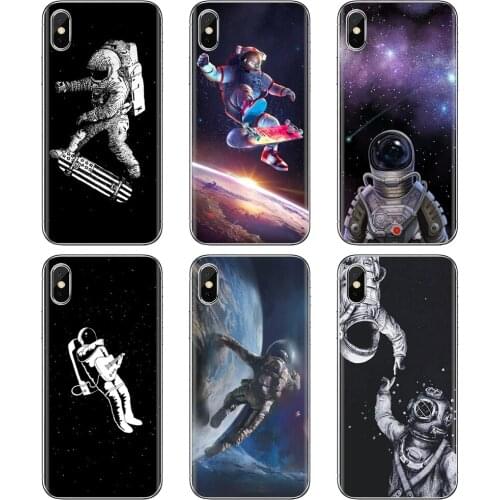 For Samsung Galaxy J1 J2 J3 J4 J5 J6 J7 J8 Plus 2018 Prime 2015 2016 2017 Soft Case Housing Astronaut In Artistic Space 2