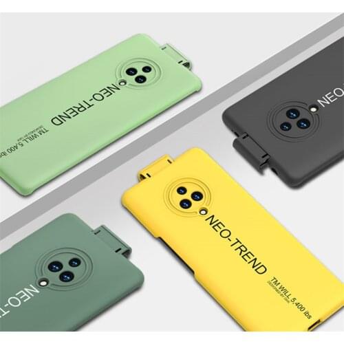 Candy Color Soft Silicone Shockproof Phone Case For Vivo NEX 3 Lift Magnetic Painted Cover for Vivo NEX 3 Case Fundas Coque
