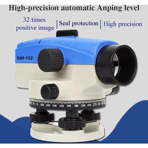 Optical Level Accurate Levelling Tool Mapping Level Automatic Levels Meter Dustproof Splash Parallel Tester building tools