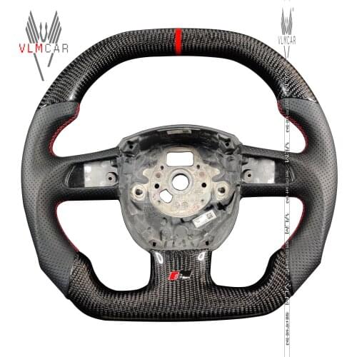 Private Custom Carbon Fiber Steering Wheel for Aud i a4 RS4 S4