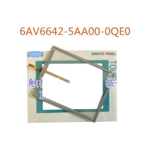 Touch Screen Digitizer for 6AV6642-5AA00-0QE0 Touch Panel for 6AV6 642-5AA00-0QE0 DESIGN TP177A with Overlay (protective film)