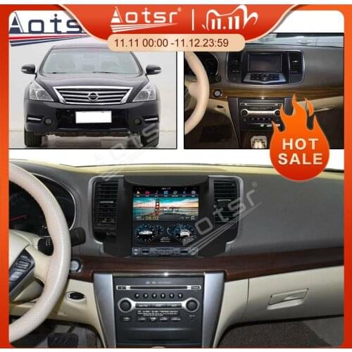 Tesla Vertical Screen Android 9.0 4G Car Radio GPS Navigation For NISSAN Teana 2008-2011 Car Multimedia Player Head Unit Carplay