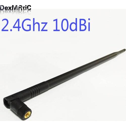 Wifi Antenna 2.4Ghz 10dbi high gain with Omni RP-SMA connector signal Strengthen NEW Wholesale