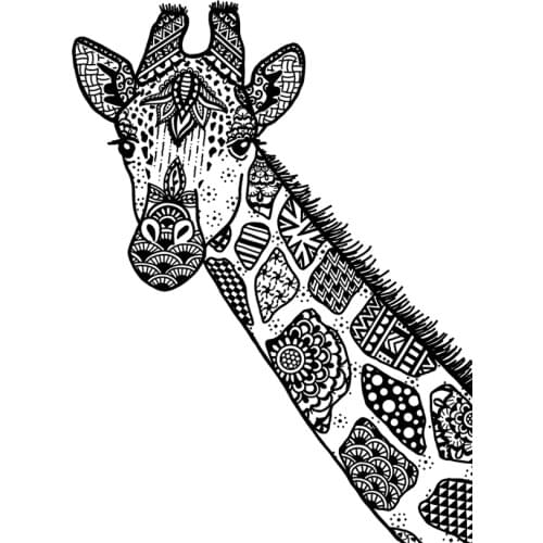Giraffe stamp Clear Stamp for Scrapbooking Transparent Silicone Rubber DIY Photo Album Decor 262