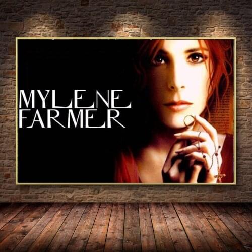 New 5D DIY full square/round diamond painting "Mylene farmer" embroidery cross stitch home wall decoration craft gift