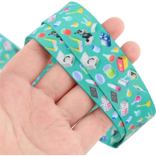 Chemical Knowledge Keychain Cartoon Lanyard Neck Strap for Key ID Card Straps Badge Holder DIY Hanging Rope Neckband Accessories