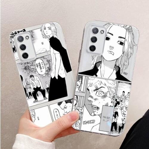 Tokyo revengers Phone Case For Xiaomi Mi 11 Ultra Lite 10 Redmi Note 9 8 7 9a K30S K40 Pro Transparent Coque
