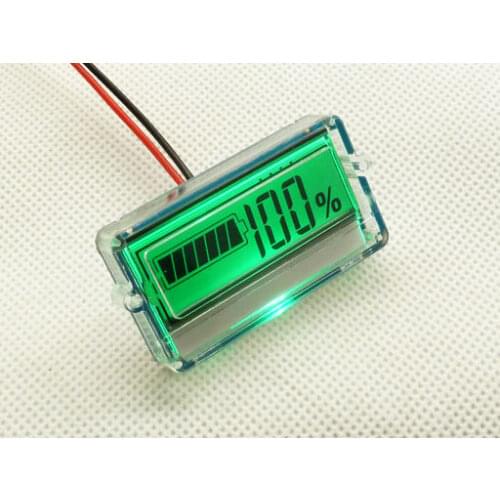 Dc 12v 24v 36v 48v lead acid battery indicator Battery Capacity Tester meter car