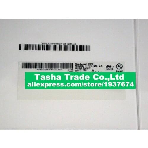 AU OPTRONICS B156XW04 V.5 Laptop Screen LED Display LVDS Matrix 40Pin Glossy B156XW04 V5