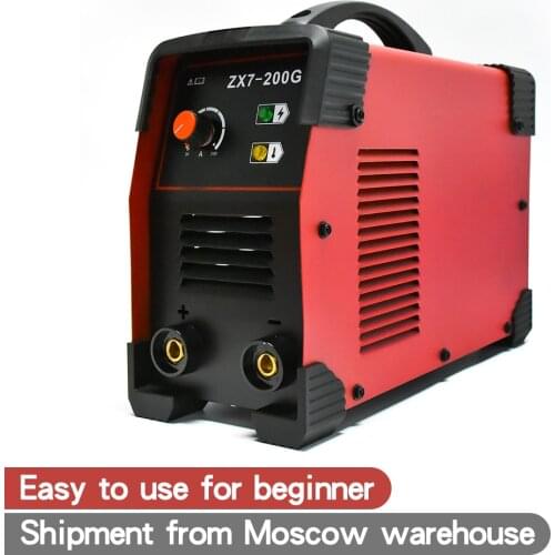 ARC WELDER IGBT INVERTER MMA WELDING MACHINE ZX7-200G WELDING SET Suitable for J442 and J506