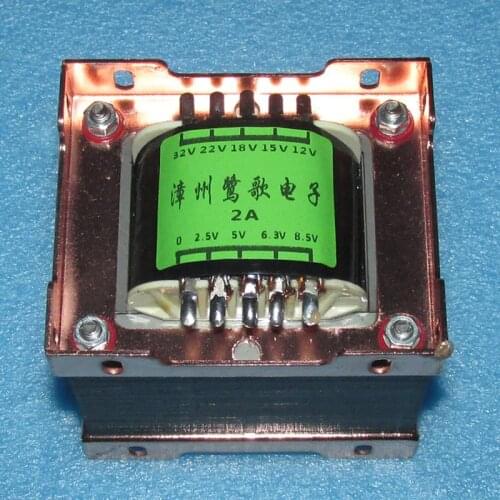 Custom audio 64W multi-purpose power transformer Multi-voltage input secondary multi-winding output voltage adjustable