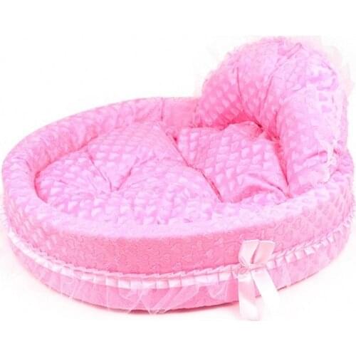 Stuffed cat bed house cat mat winter warm sleeping cat litter kennel pet mat portable pet supplies