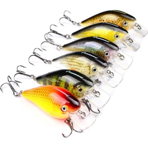 PROBEROS 7.6cm 12.7g Fishing Artificial Lifelike Hard Lure Bait Fish Tackle