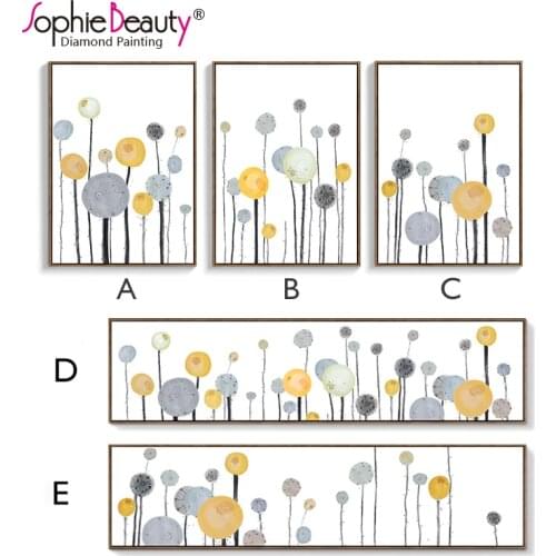 Sophie Beauty Diy Diamond Painting Cross Stitch Crystal Square Needlework Sweet Flowers Handmade Embroidery Mosaic Drawing Arts