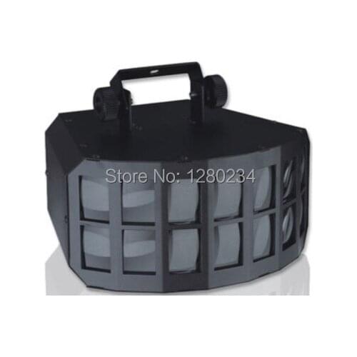 2pcs*10W RGBW led double butterfly light led stage effect ligh for effect club dj light