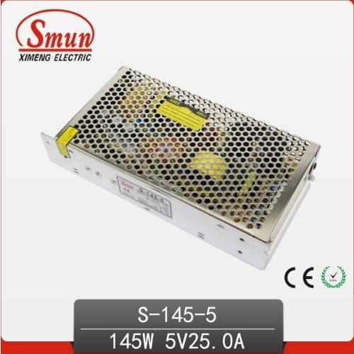 AC TO DC 145W 5V 25A Universal Single Output Switching Power Supply