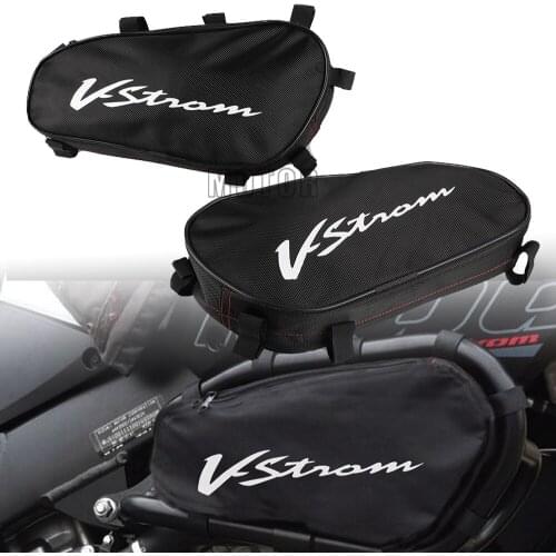 FOR Suzuki VStrom DL1000 2014 2015 2016 2017 2018 2019 2020 2021 Motorcycle Crash Bar Waterproof Repair Bag Positioning Tool Bag