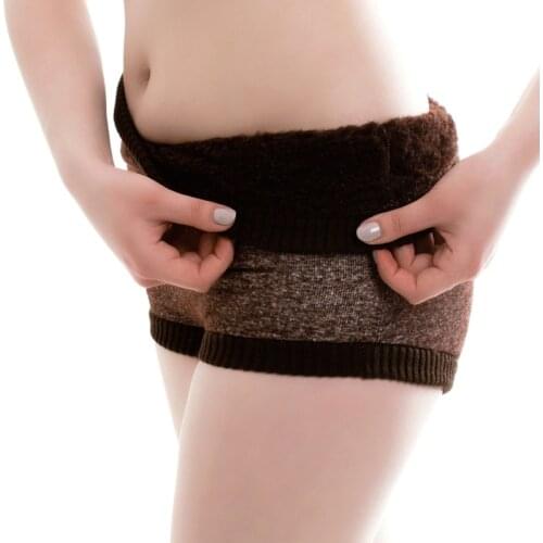 Wool lamb Men's Briefs-shorts