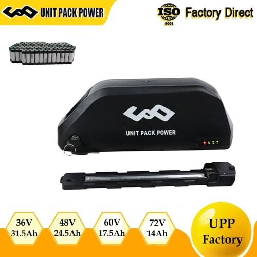2020 New Jumbo/Polly Battery 48V21Ah 24.5Ah 52V 21Ah Max Downtube Batterypack with Samsung Cell for 750w 1000w 1500w Motor
