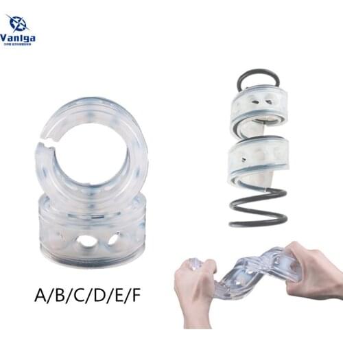2pcs Car Shock Absorber Spring Bumper Power Auto-buffers A/B/C/D/E/F Type Springs Bumpers Cushion Urethane For Cars goods Buffer
