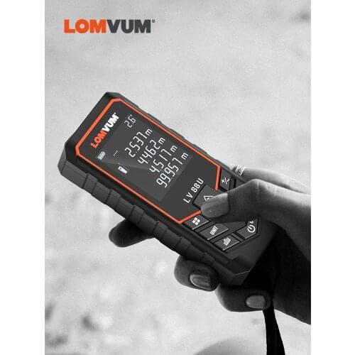 Bluetooth laser rangefinder measuring ruler measuring size electronic ruler house measuring artifact instrument