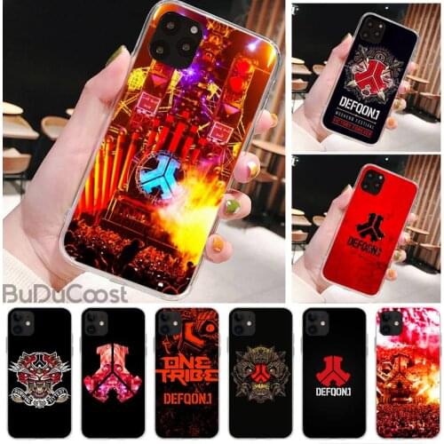 Defqon.1 Festival Phone Case for iPhone 8 7 6 6S Plus X 5S SE 2020 XR 11 pro XS MAX 12 12Mini