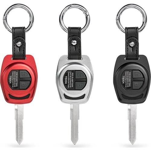 Aluminum Alloy Key Case for Suzuki jimny 2007-2017 Metal Car Key Chain Shell Cover Accessories for Suzuki jimny 2019-2021