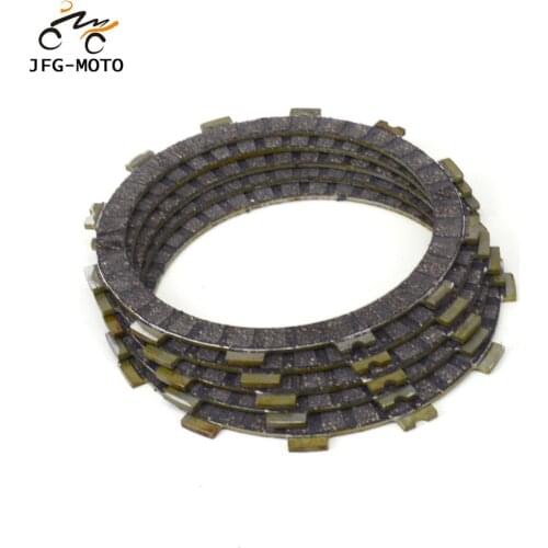 Motocycle Engine Clutch Plates Friction Disc For KAWASAKI EL250 1988-1989 EX250 NINJA 250 ZZR250 ZZ-R250 ZZR 250