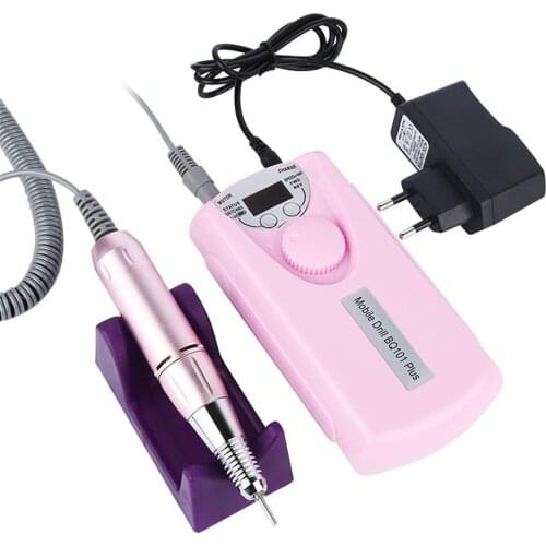 Electric Drill Nail Gel Nail Drill Portable Nail Drill Machine Strong Mini Nail Electric File Nail Art Drill Polishing Machine