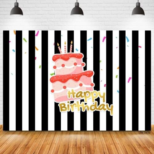 Custom Name Sweet Birthday Party Cake Banner Photography Backdrop Baby Shower Newborn Child Photo Studio Photocall Backgrounds