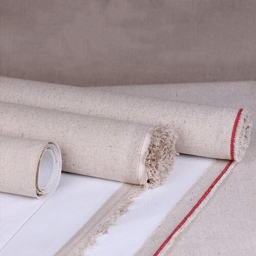 Professional blank canvas for painting Layer, Acrylic oil painting canvas ,Linen Blend Primed art supplies for artist 1.7*1m