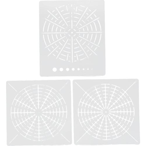 Mandala Painting Templates Stencils for DIY Rock Scrapbook Coloring Embossing Album Decorative