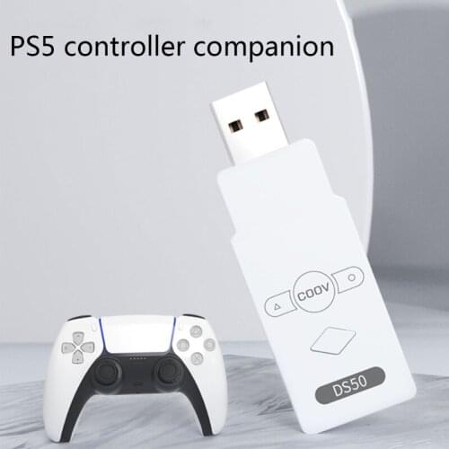 2021 New USB Wireless Controller Converter Wired Bluetooth Handle Adapter for PS5/Switch/PS4/PS3/PC Gaming Handles Accessories