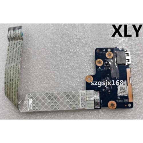Original for dell inspiron 15-5547 p39f series LS-b011p usb card reader board with cable 00603h 100% test ok