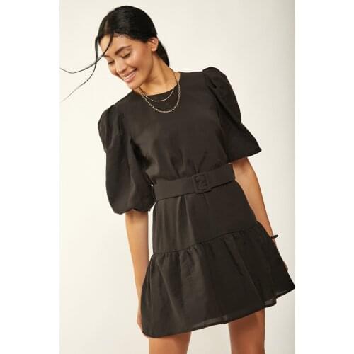 BELİ BELT FRILLY DRESS Dresses for women summer 2021 elegant sexy party short for women summer bridesmaid dress