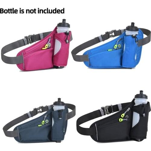 Running Waist Bags Water Bottle Holder Outdoor Camping Hiking Fitness Men Women Bicycle Cycling Belt Sports Fanny Packs