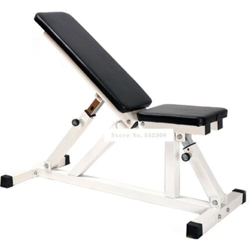 Professional Dumbbell Bench Adjustable Fitness Sit Up Bench Chair Exercise Fitness Training Equipment Composite Steel Load 250kg