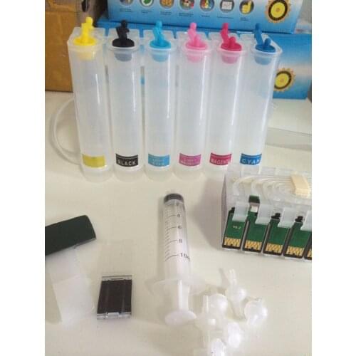 Empty CISS for EPSON 1400 1430 1500W P50 PX650 PX660 Printer