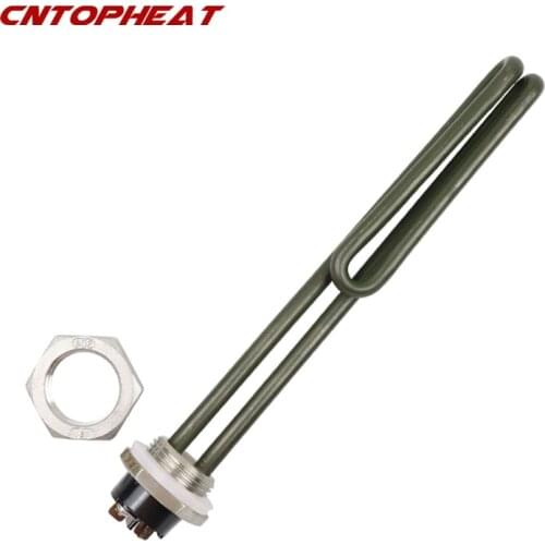 DN25 220v/380v 1KW/2KW/3KW/4KW Tubular Water Heater Immersion Stainless Steel Heating Element