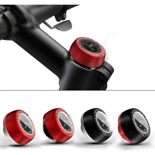 Waterproof Bicycle LuminouHeadset Stem Watch Computer Bike Vehicle Clock Cycling Head Parts Timepiece Headset Top Cap Stem Cover