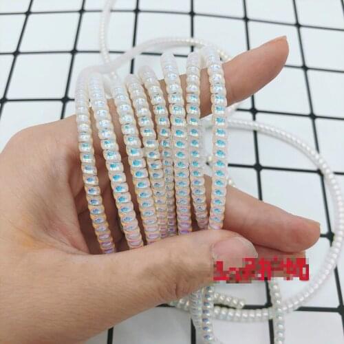 50pcs 150cm TPU Mermaid Spring Protective Sleeve Mobile Tablet Spiral Cord Protector for Cell Phone iPhone Charger Earphone Cord