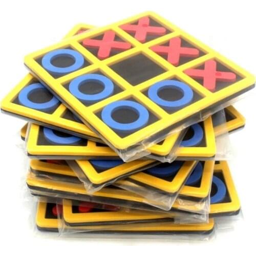 1PC Parent-Child Interaction Leisure Board Game OX Chess Eveloping Intelligent Educational Game for Children Kids Chess Games