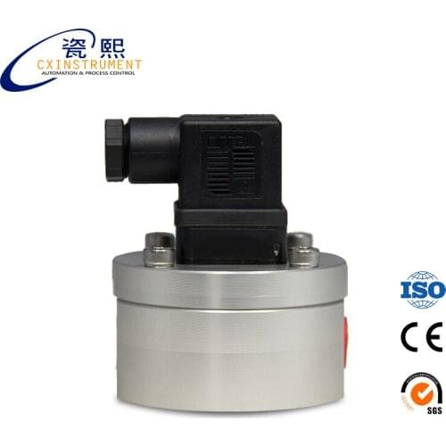 6~600 L/h Test Range Aluminium Material 0.2% Accuracy and Pulse output female thread connection micro flow sensor