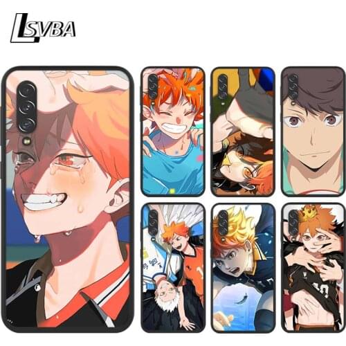 Anime Volleyball Haikyuu For Samsung Galaxy A90 A80 A70 S A60 A50S A30 S A40 S A2 A20E A20 S A10S A10 E Black Soft Phone Case